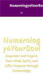 Mobile Screenshot of numerology4yoursoul.com